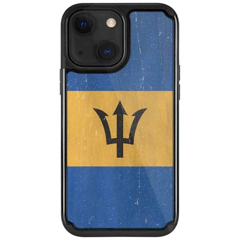 Barbados Flag Distressed iPhone 13 Cargo Case